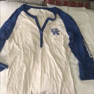 Kentucky wildcats button down shirt